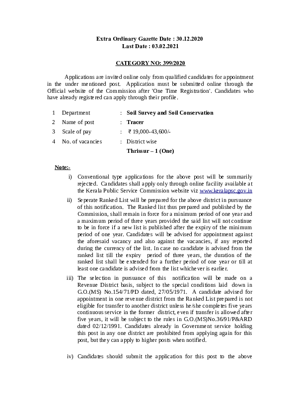 Tracer-Soil-Survey-And-Soil-Conservation-Notifications