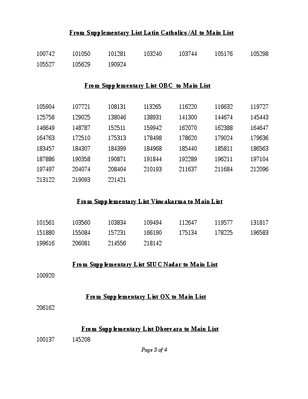 LDC-Various-Kannur-Probability-List